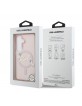 Karl Lagerfeld Samsung S26 Hülle Case Choupette Karl Script Magnetic Rosa