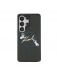 Karl Lagerfeld Samsung S26 Ultra Hülle Case Choupette Karl Script Magnetic Schwarz