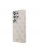 Guess Samsung S26 Ultra Hülle Case 4G Script Metal Logo Magnetic Rosa