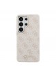 Guess Samsung S26 Ultra Hülle Case 4G Script Metal Logo Magnetic Rosa