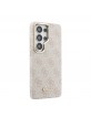Guess Samsung S26 Ultra Hülle Case 4G Script Metal Logo Magnetic Rosa