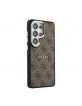 Guess Samsung S26 Ultra Hülle Case Magnetic 4G Gold Frame Braun