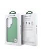 Lacoste Samsung S26 Ultra Petit Pique Hülle Case Metal Logo Magnetic Grün