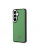 Lacoste Samsung S26 Petit Pique Hülle Case Metal Logo Magnetic Grün