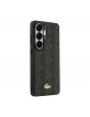 Lacoste Samsung S26 Ultra Hülle Case Blend Monogram Gold Logo Magnetic Braun