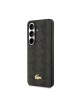 Lacoste Samsung S26+ Plus Hülle Case Blend Monogram Magnetic Braun