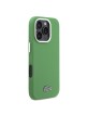 Lacoste iPhone 16 Pro Case MagSafe Iconic Metal Frame Green