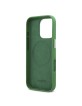 Lacoste iPhone 16 Pro Case MagSafe Iconic Metal Frame Green