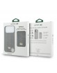 Lacoste iPhone 17 Pro Max Hülle Case 2in1 Geldbörse Iconic Petit Pique MagSafe Braun