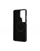 Karl Lagerfeld Samsung S26 Ultra Hülle Case Grained K&CH Heads Magnetic Schwarz