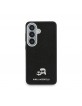 Karl Lagerfeld Samsung S26+ Plus Hülle Case Grained K&CH Heads Magnetic Schwarz