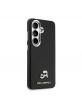 Karl Lagerfeld Samsung S26+ Plus Hülle Case Grained K&CH Heads Magnetic Schwarz