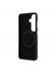 Karl Lagerfeld Samsung S26+ Plus Hülle Case Grained K&CH Heads Magnetic Schwarz