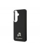 Karl Lagerfeld Samsung S26 Hülle Case Grained K&CH Heads Magnetic Schwarz