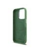 Lacoste iPhone 16 Pro Max Hülle Case MagSafe Iconic Metal Frame Grün