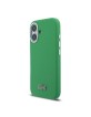 Lacoste iPhone 16 Hülle Case MagSafe Iconic Metal Frame Grün