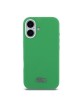 Lacoste iPhone 16 Hülle Case MagSafe Iconic Metal Frame Grün