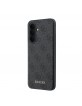 Guess Samsung A37 Hülle Case 4G Metal Classic Logo Schwarz