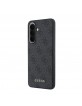 Guess Samsung A57 Hülle Case 4G Metal Classic Logo Schwarz