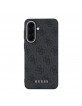 Guess Samsung A57 Hülle Case 4G Metal Classic Logo Schwarz
