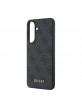 Guess Samsung A57 Hülle Case 4G Metal Classic Logo Schwarz