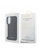 Guess Samsung A57 Hülle Case 4G Metal Classic Logo Schwarz