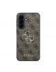 Guess Samsung A37 Hülle Case 4G Big Metal Logo Braun