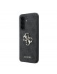 Guess Samsung A37 Hülle Case 4G Big Metal Logo Schwarz