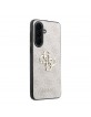 Guess Samsung A37 Hülle Case 4G Big Metal Logo Rosa