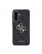 Guess Samsung A57 Hülle Case 4G Big Metal Logo Schwarz