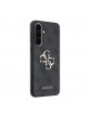 Guess Samsung A57 Hülle Case 4G Big Metal Logo Schwarz