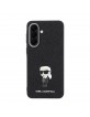 Karl Lagerfeld Samsung A57 Hülle Case Fixed Glitter Metal Ikonik Schwarz