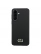 Lacoste Samsung A37 Hülle Case Iconic Petit Pique Woven MagSafe Schwarz
