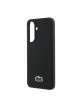 Lacoste Samsung A37 Hülle Case Iconic Petit Pique Woven MagSafe Schwarz