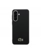 Lacoste Samsung A57 Hülle Case Iconic Petit Pique Woven MagSafe Schwarz