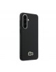 Lacoste Samsung A57 Hülle Case Iconic Petit Pique Woven MagSafe Schwarz