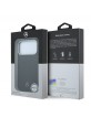 Mercedes iPhone 17 Pro Max Hülle Casa Leather Semi Wrap MagSafe Schwarz