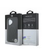 Mercedes iPhone 17 Hülle Case Leather 3D MagSafe Schwarz