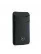 Mercedes MagSafe Card Holder Leather Schwarz