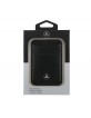 Mercedes MagSafe Card Holder Leather Schwarz