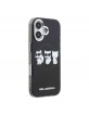 Karl Lagerfeld iPhone 17 Hülle Case Trio Choupette MagSafe Schwarz