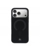 Mercedes iPhone 17 Pro Hülle Case Leather 3D MagSafe Schwarz