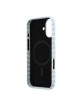 Karl Lagerfeld iPhone 17 Hülle Case MagSafe Houndstooth Resin Plate Blau