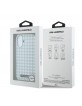 Karl Lagerfeld iPhone 17 Hülle Case MagSafe Houndstooth Resin Plate Blau