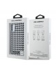 Karl Lagerfeld iPhone 17 Hülle Case MagSafe Houndstooth Resin Plate Schwarz