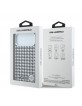 Karl Lagerfeld iPhone 17 Pro Max Hülle Case MagSafe Houndstooth Resin Plate Schwarz