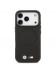 BMW iPhone 17 Pro Hülle Case M FW Metal Logo MagSafe Schwarz