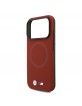 BMW iPhone 17 Pro Hülle Case M FW Metal Logo MagSafe Rot