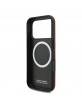 BMW iPhone 17 Pro Hülle Case M FW Metal Logo MagSafe Rot