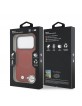 BMW iPhone 17 Pro Hülle Case M FW Metal Logo MagSafe Rot